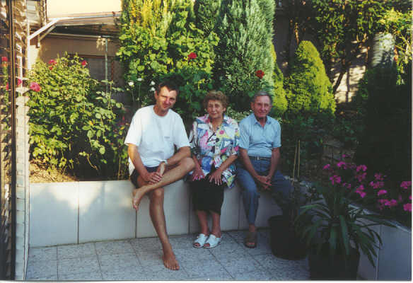 Wintergarten in Muffendorf mit meinen Eltern